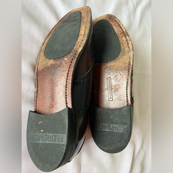 Men’s Florsheim dress shoes - Oxford style, size 9.5 - Picture 6 of 7